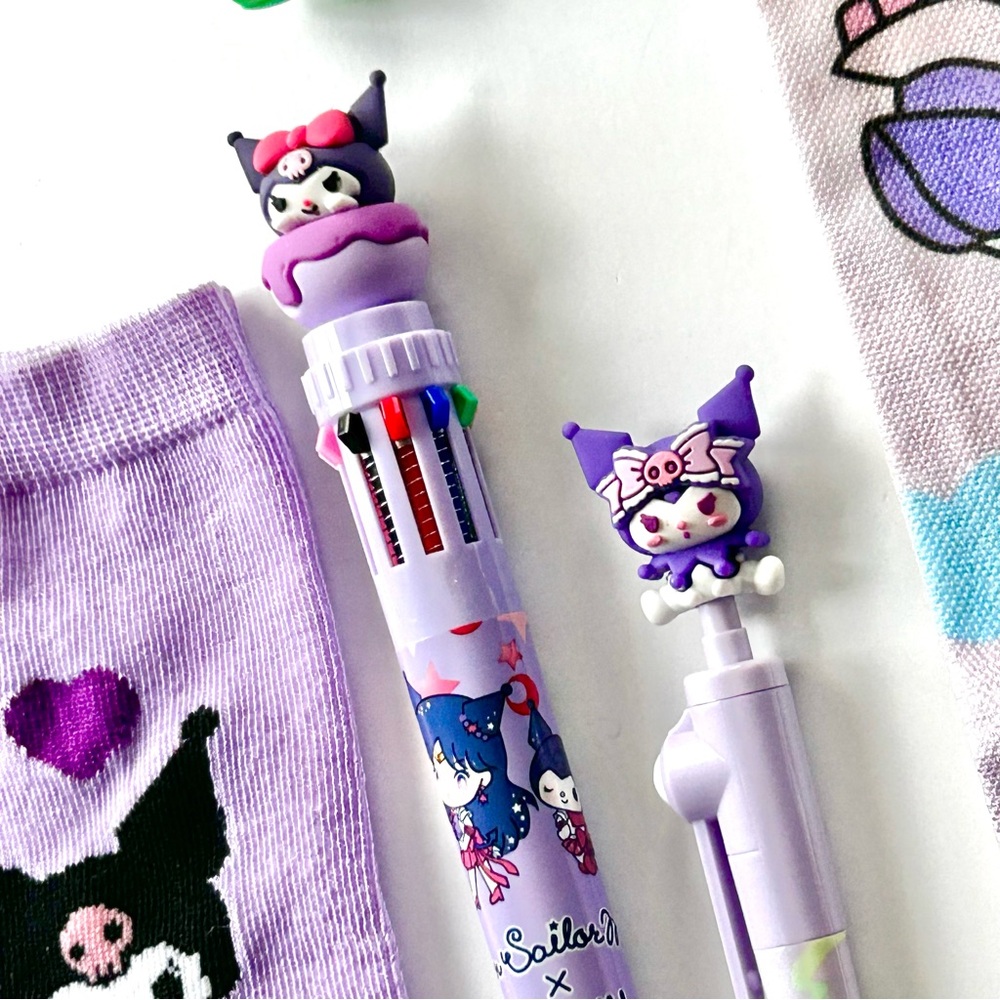 💜Kuromi Adorable 7-Piece Tote Bag Bundle - Picture 5 of 10